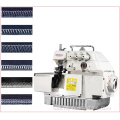 Synchronous four-thread overlock sewing machine